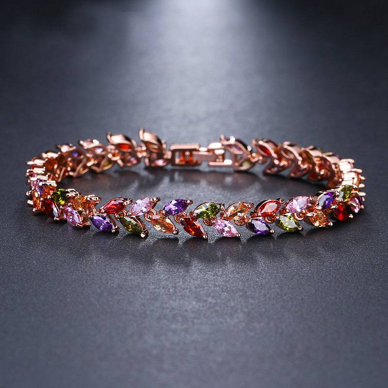 Fashion Horse Eye Zircon Bracelet – Elegant & Trendy Jewelry