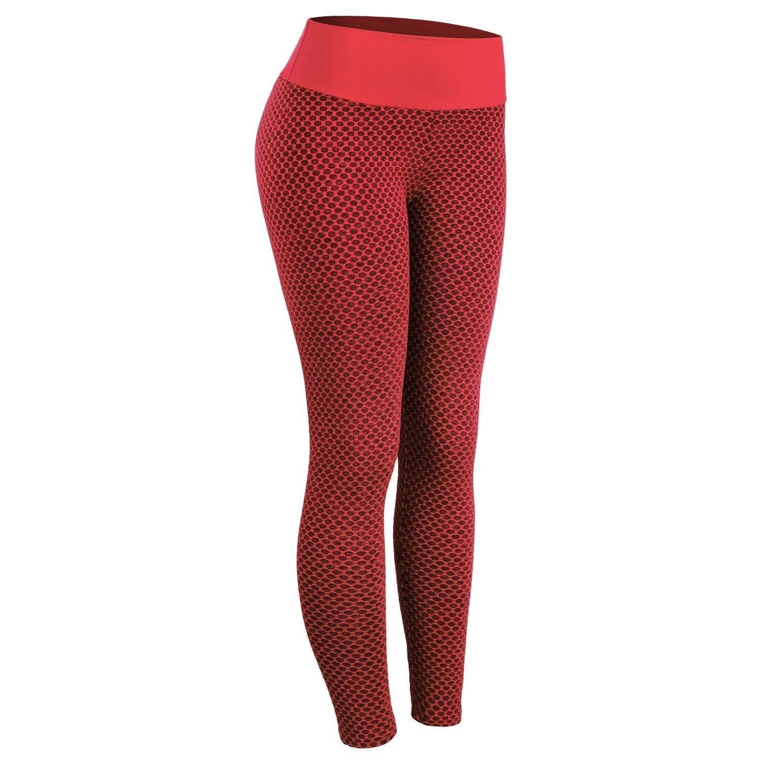 Plaid Leggings Fitness Yoga Pants Women's| Hig-waist