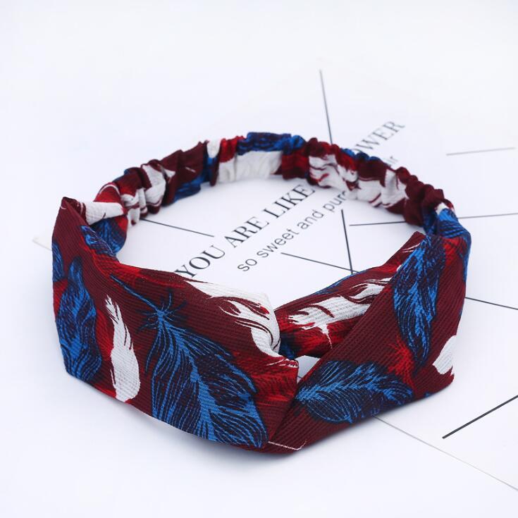 Women's Retro Style Printed Headband