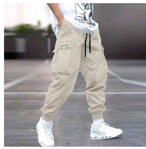 Oversized Cargo Multi-pocket Men's Casual Pants - CanvasSphere #