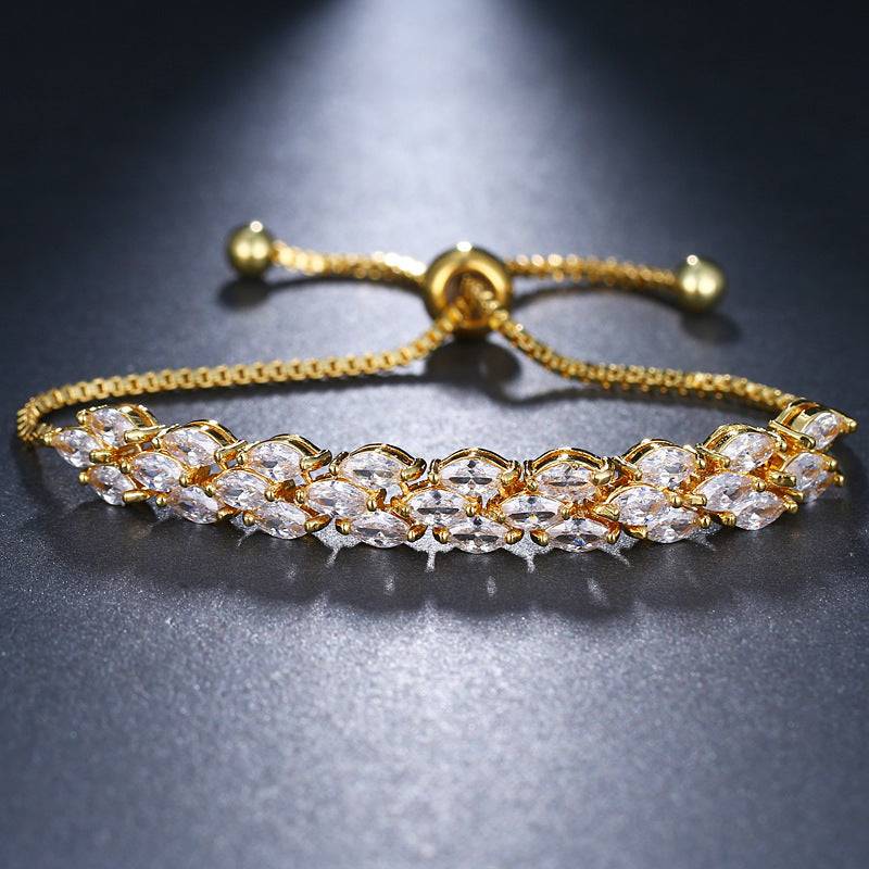 Fashion Horse Eye Zircon Bracelet – Elegant & Trendy Jewelry