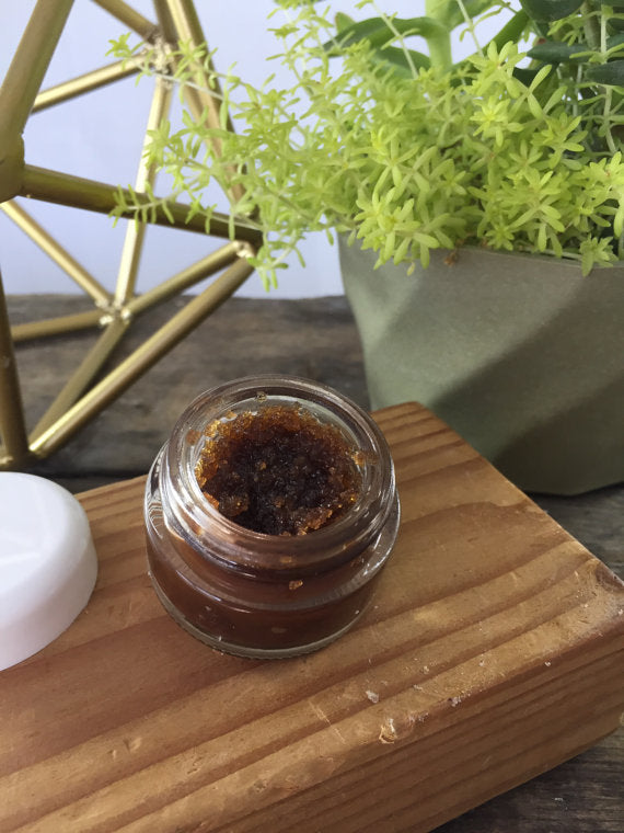 Organic Chocolate Lip Scrub Flaky Chapped Lips - CanvasSphere